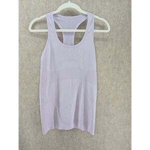 Lululemon Swiftly Tech Racerback Tank Top Lavender Purple Size 6